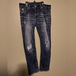 Mens BKE Salvage Jeans